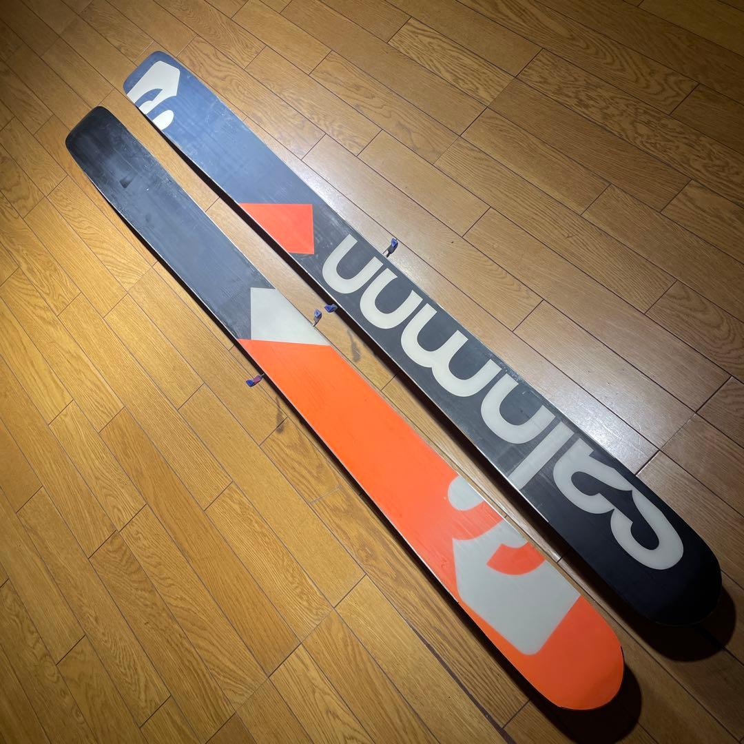 【値下げ】salomonサロモンROCKER2 122 金具セット　パウダー