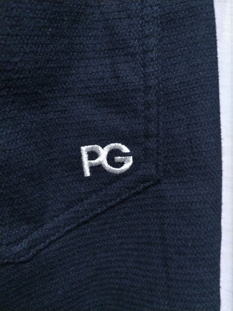 パーリーゲイツ　サーマル　ストレッチ　パンツ　ネイビー　レディース