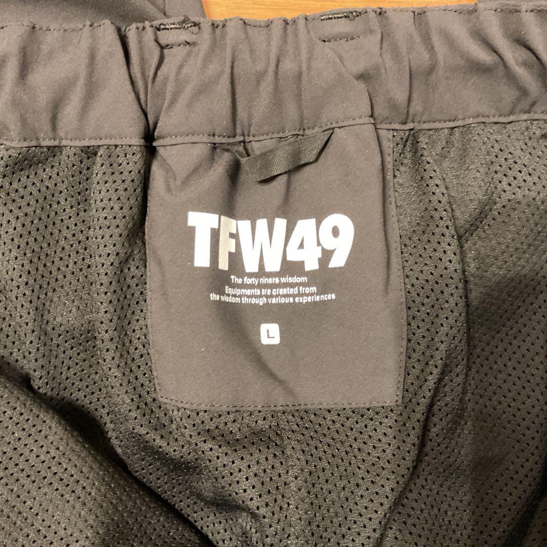 TFW49 ブラック シェルパンツ サイズL