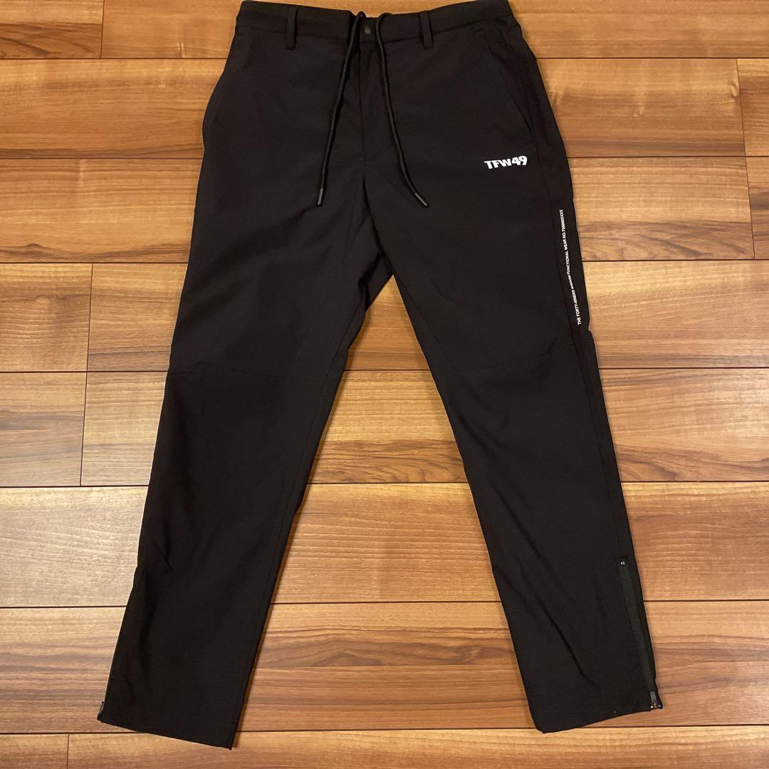 TFW49 ブラック シェルパンツ サイズL