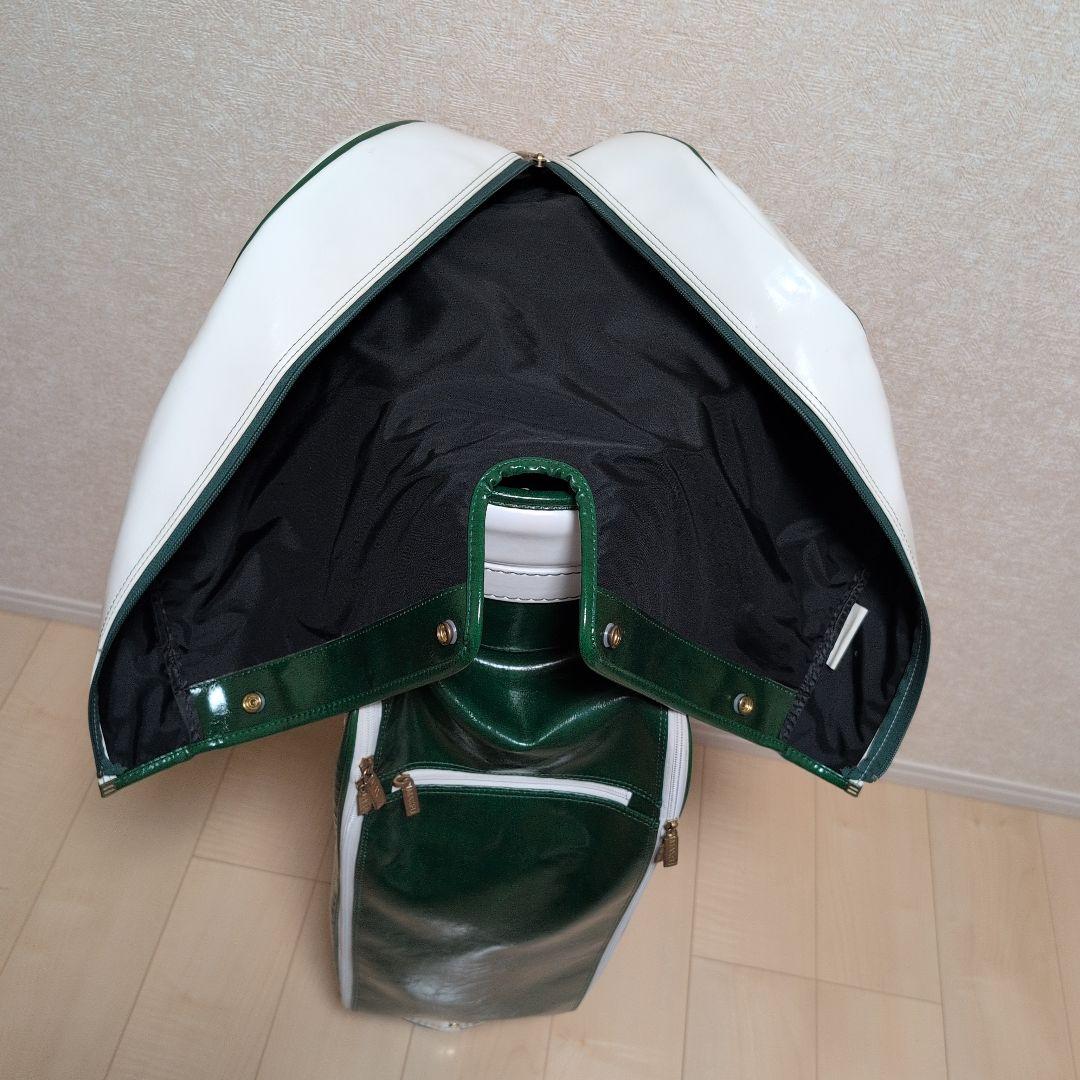 MAXFLI キャディバッグ ホワイト/グリーン