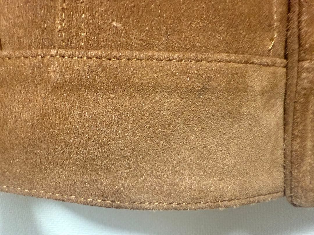 Levi's スエード ブラウンデニムジャケット