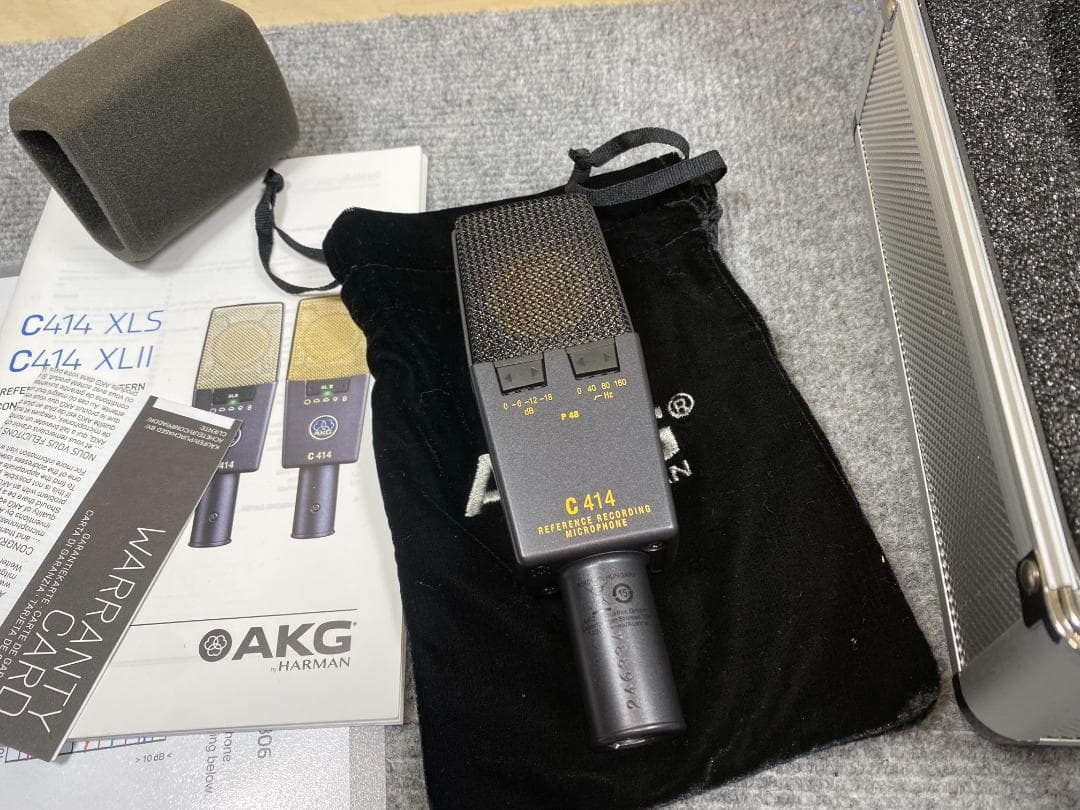 美品 AKG C414 XLⅡ コンデンサーマイク