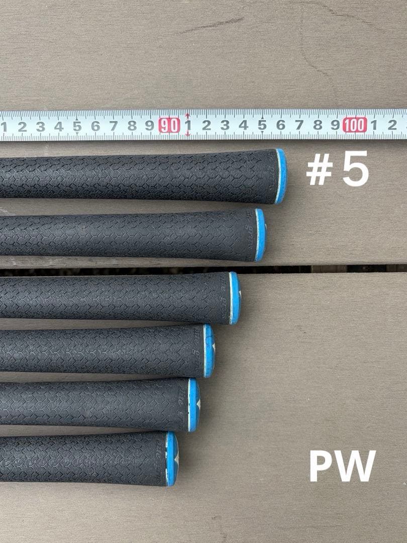 フォーティーン TB-7 5〜P ６本セット ダイナミックゴールド105（S）