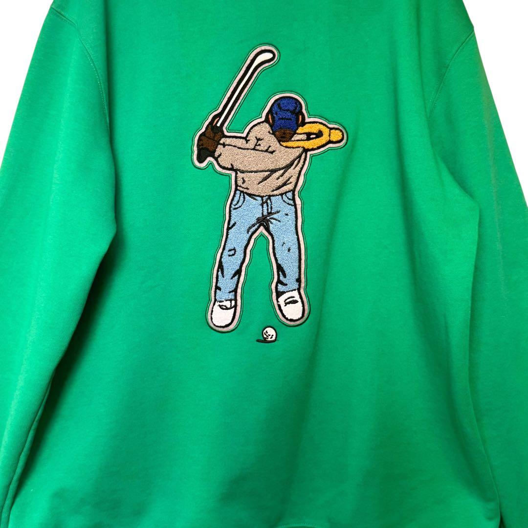 イーストサイドゴルフ 刺繍ロゴ スウェット 緑 Ｌ