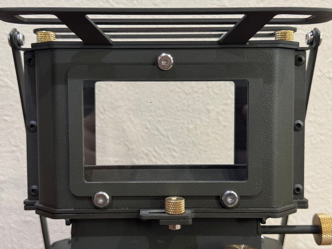 FUTURE FOX アイロンストーブ オリーブ 専用収納ケース付 点灯確認のみ