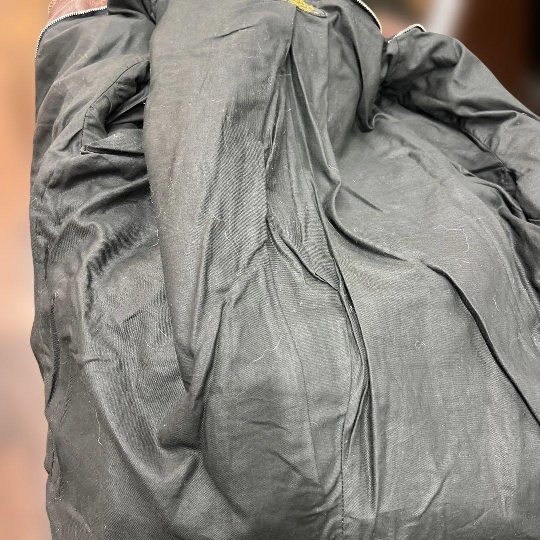 ジ*ン様 ヴィンテージVANSON ブラウンレザーライダージャケット