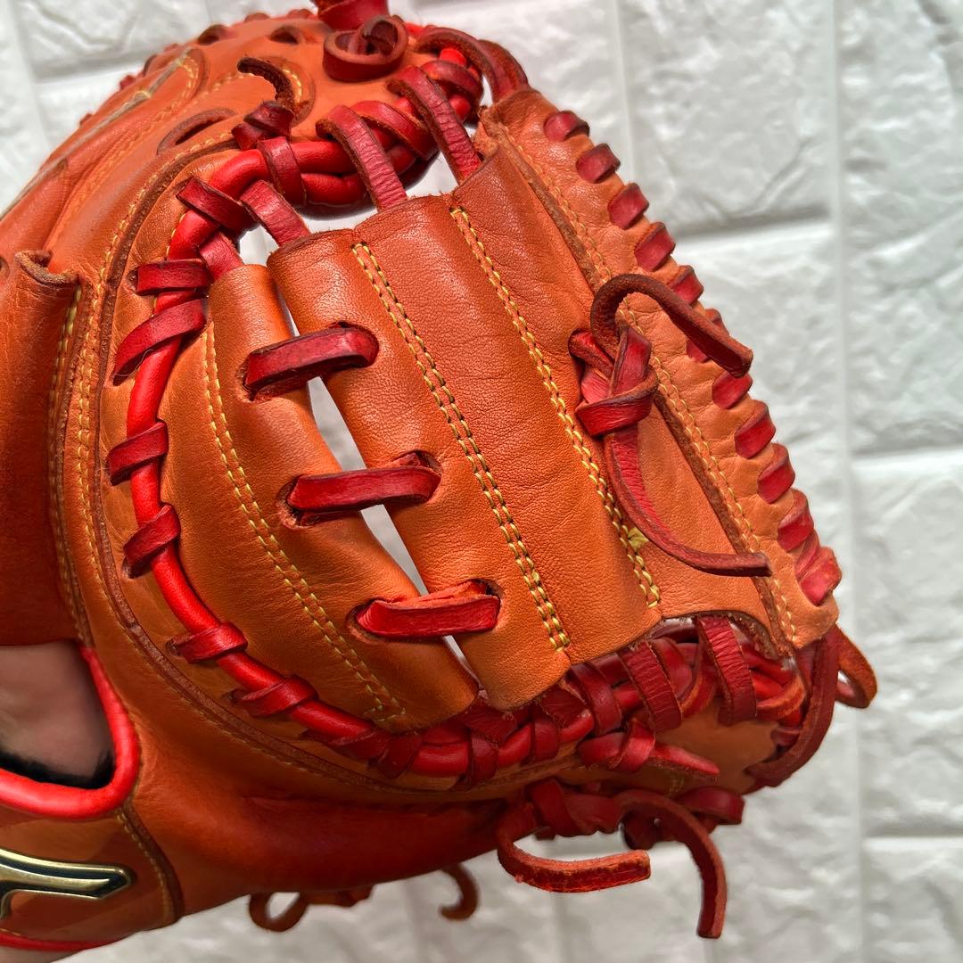 【美品】野球 グローブ 軟式 少年野球 キャッチャーミット ミズノ セレクト9