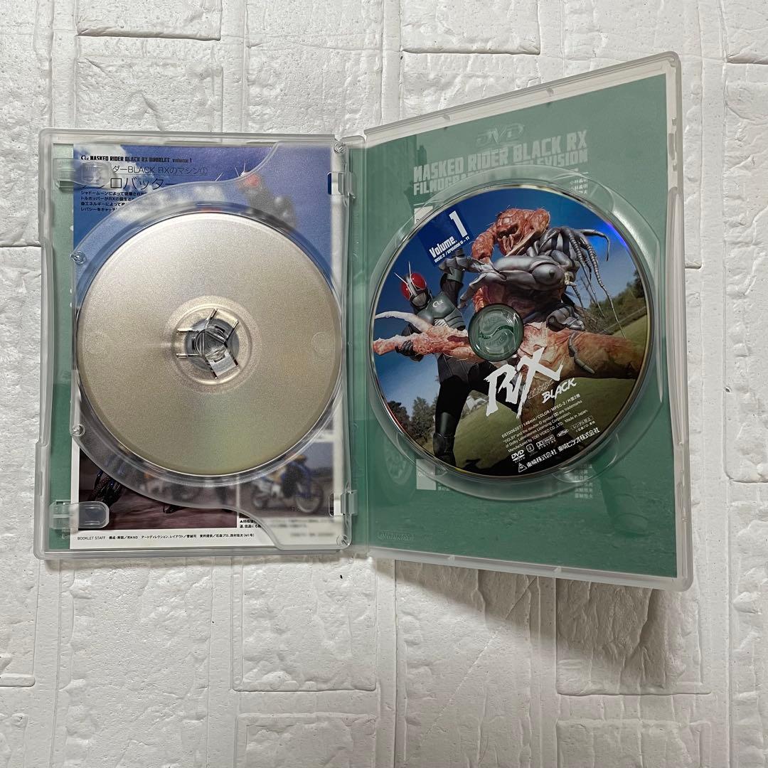 仮面ライダーBLACKRX DVD 1 初回生産限定 全巻収納BOX付き