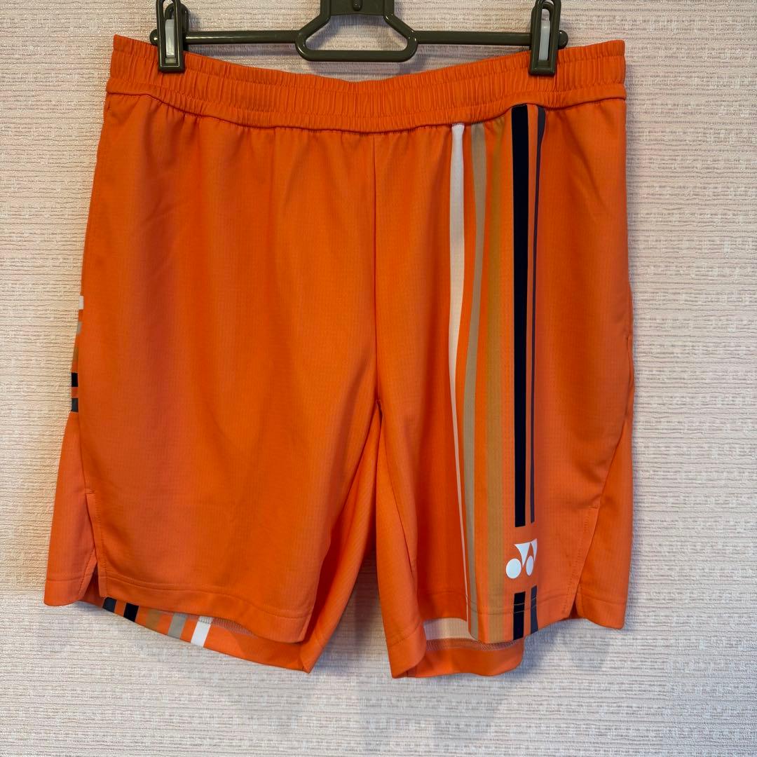 15205 YONEX ヨネックス バドミントン ハーフパンツ オレンジ　テニス
