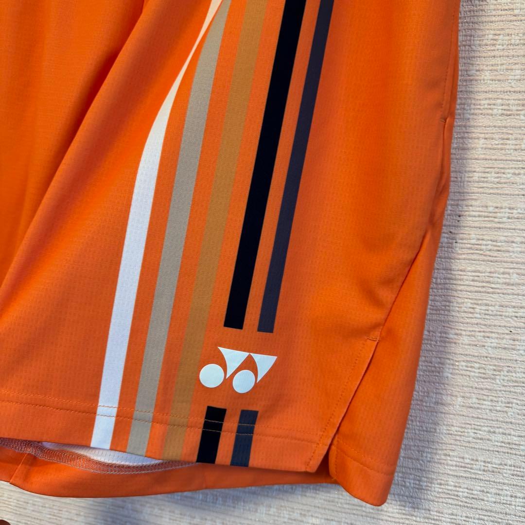 15205 YONEX ヨネックス バドミントン ハーフパンツ オレンジ　テニス