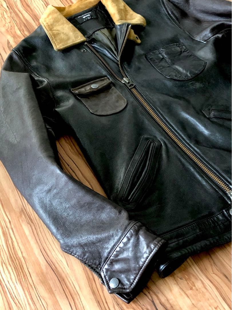 超美品／岩田剛典着用／Mサイズ／グラム glamb／レザージャケット／ライダース