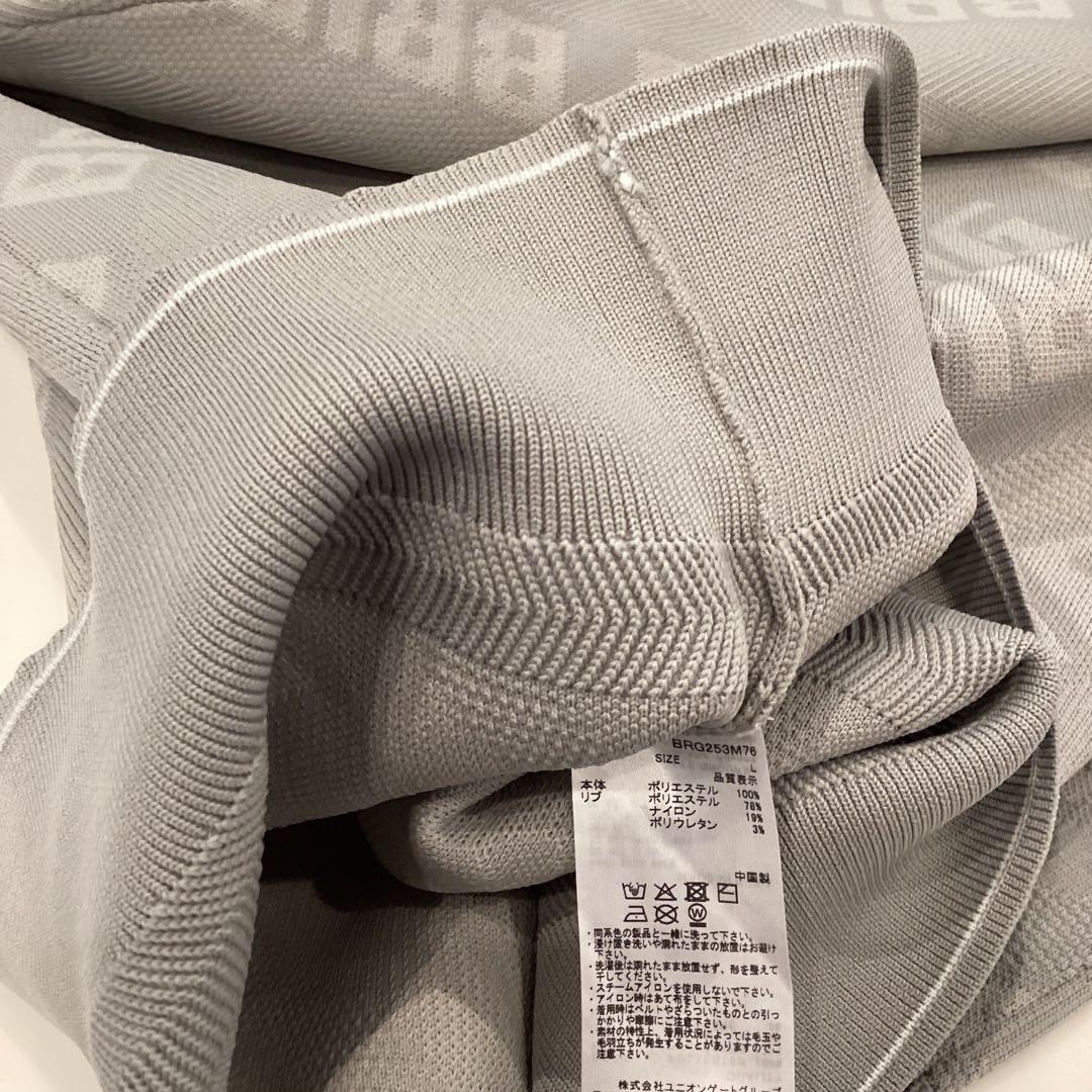 新品　BRIEFING CE BIAS LOGO CREWNECK KNIT L