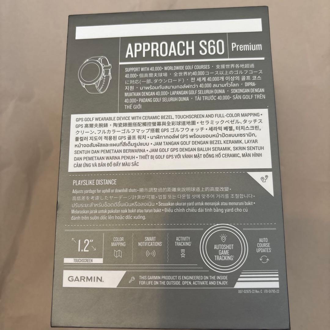 GARMIN ガーミン Approach S60 ゴルフウォッチ☆