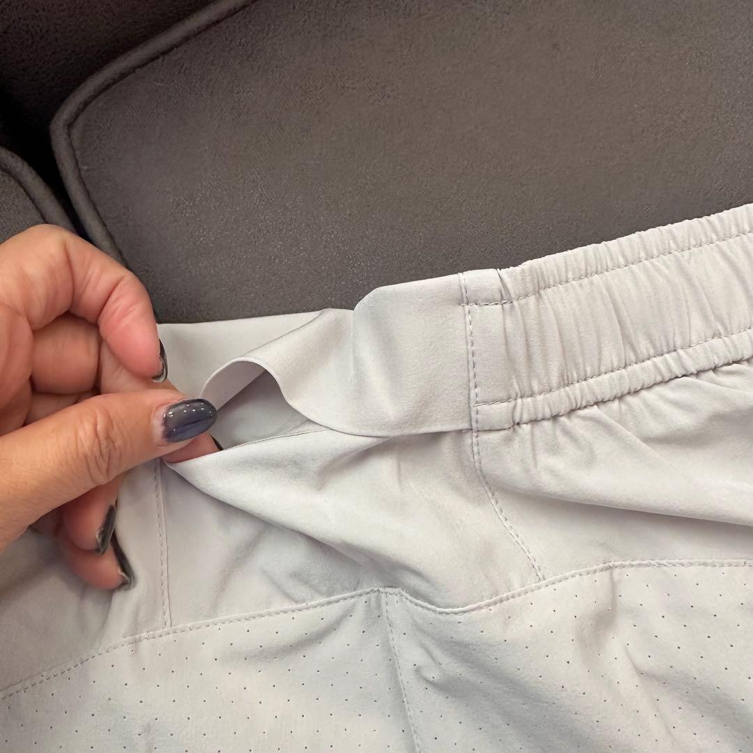 MN382 新品 XEXYMIX ショートパンツ L グレー レギンス付き