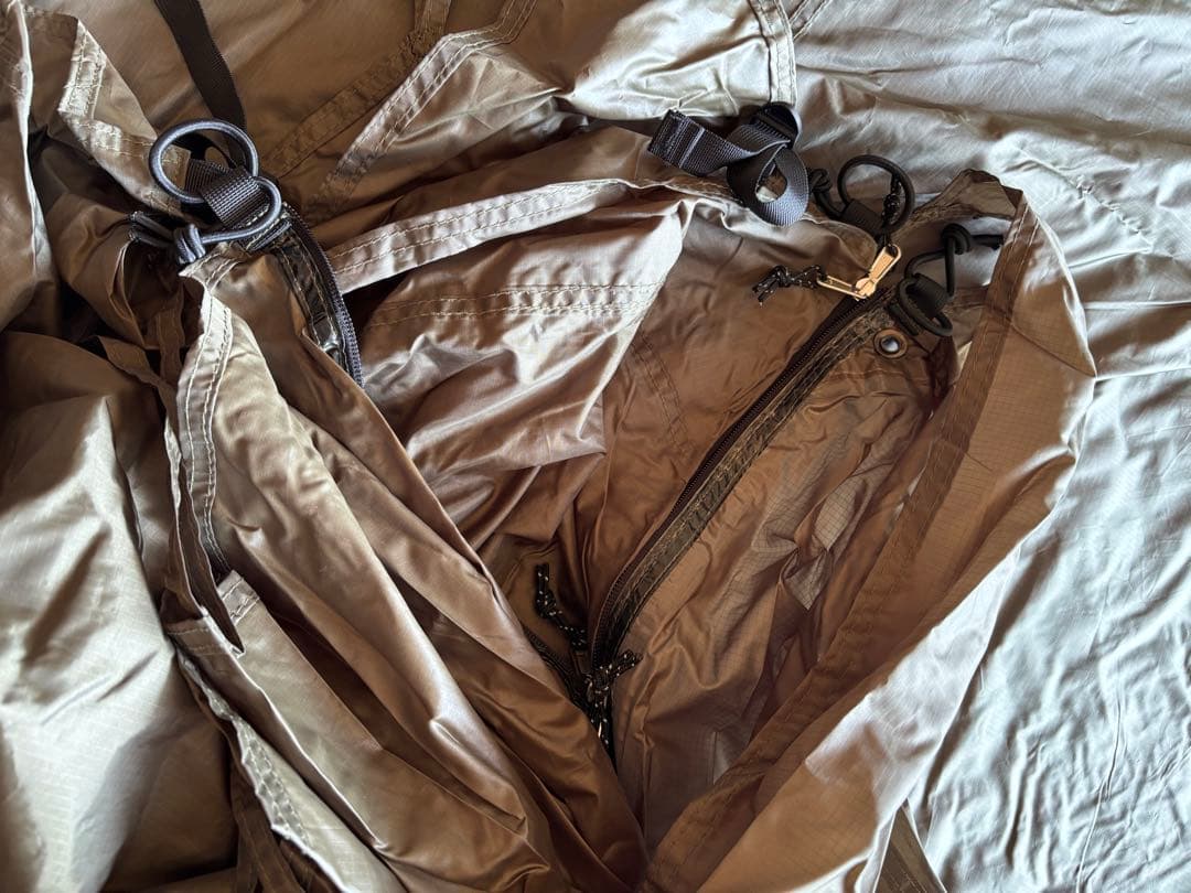 フォックスベースエボポリ　バップテント　＋　焚き火チェア　セット