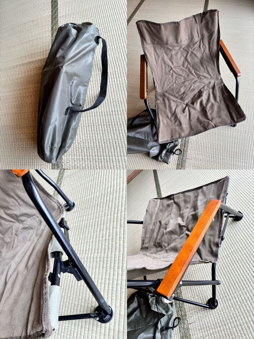 フォックスベースエボポリ　バップテント　＋　焚き火チェア　セット