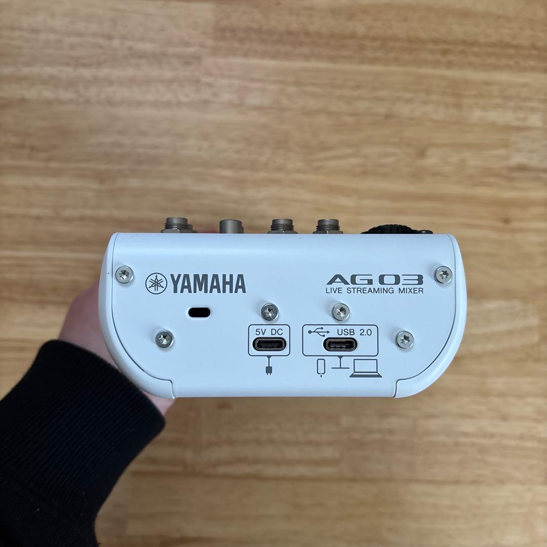 YAMAHA AG03 MK2 ホワイト