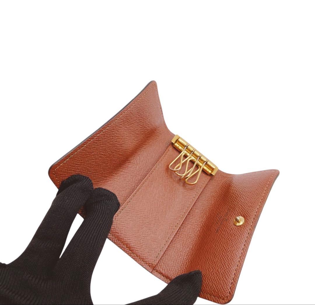 【美品】ルイヴィトン　モノグラム　ミュルティクレ　４連　キーケース☆ 鑑定済み♪