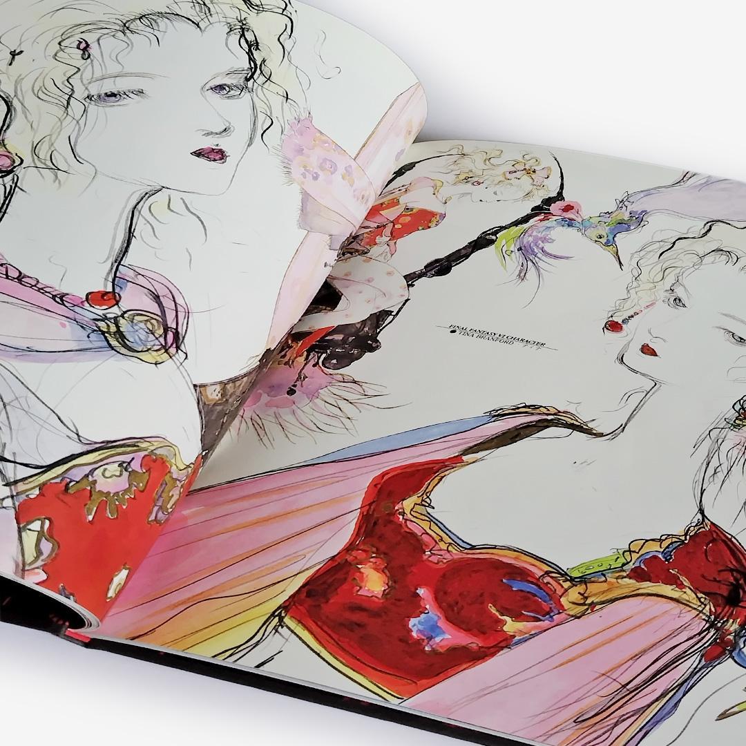 【初版】天野喜孝 JAPAN ジャパン Final fantasy 画集 帯付