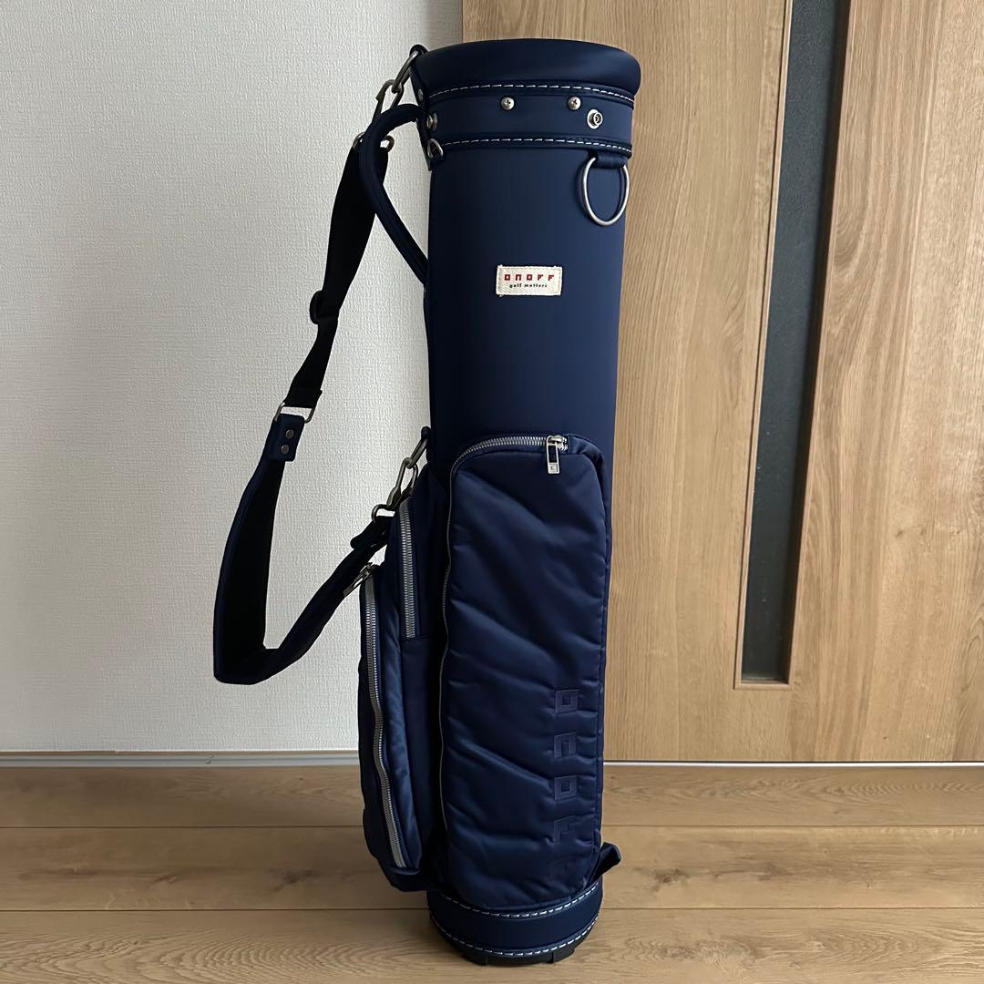 オノフ ONOFF グローブライド キャディバッグ OB1420 7型 ネイビー