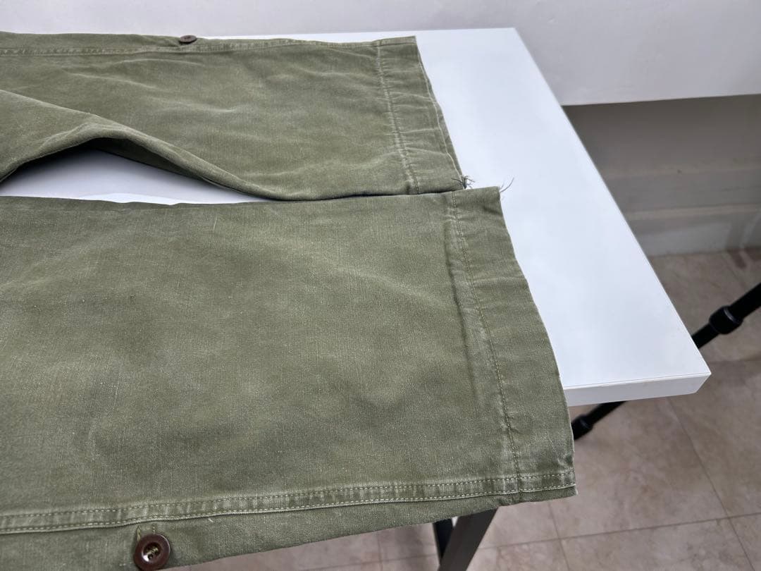 オランダ軍　ダブルフェイスフィールドカーゴパンツ　中古