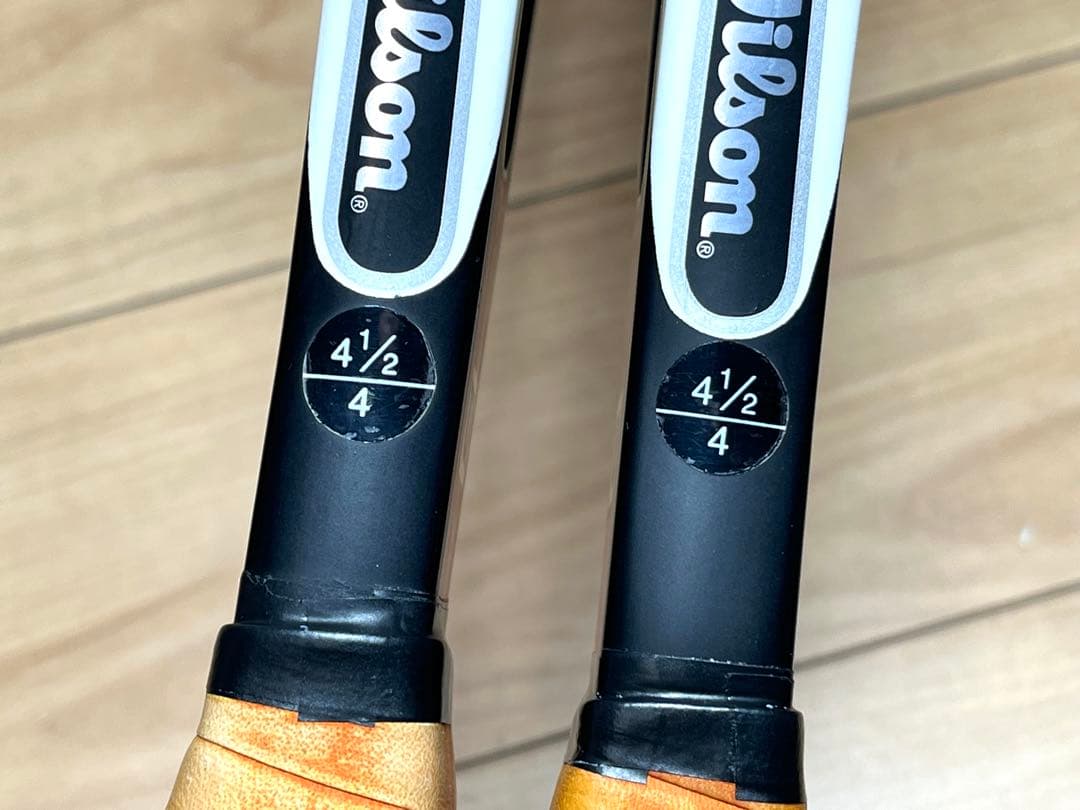 2本セット ウィルソン K SIX.ONE TOUR 90 ロジャー・フェデラー