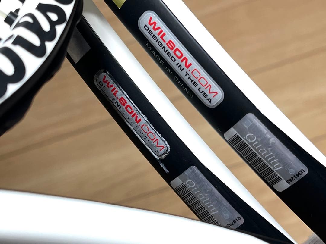 2本セット ウィルソン K SIX.ONE TOUR 90 ロジャー・フェデラー