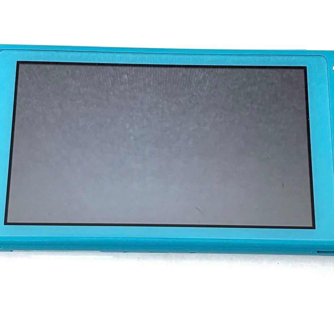 【動作品】Nintendo Switch Lite ターコイズ フィルム付き