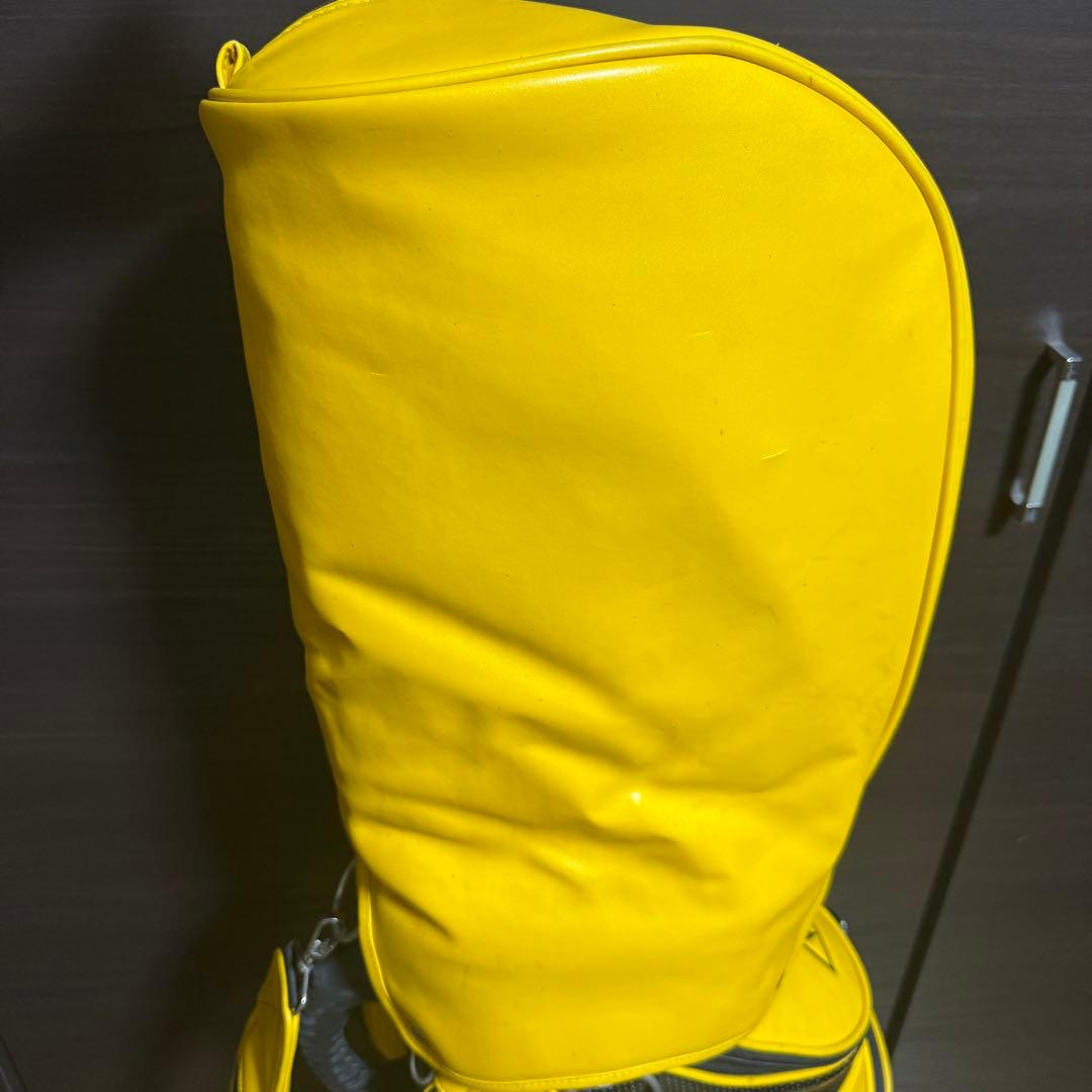 le coq sportif キャディバッグ ゴルフバッグ イエロー