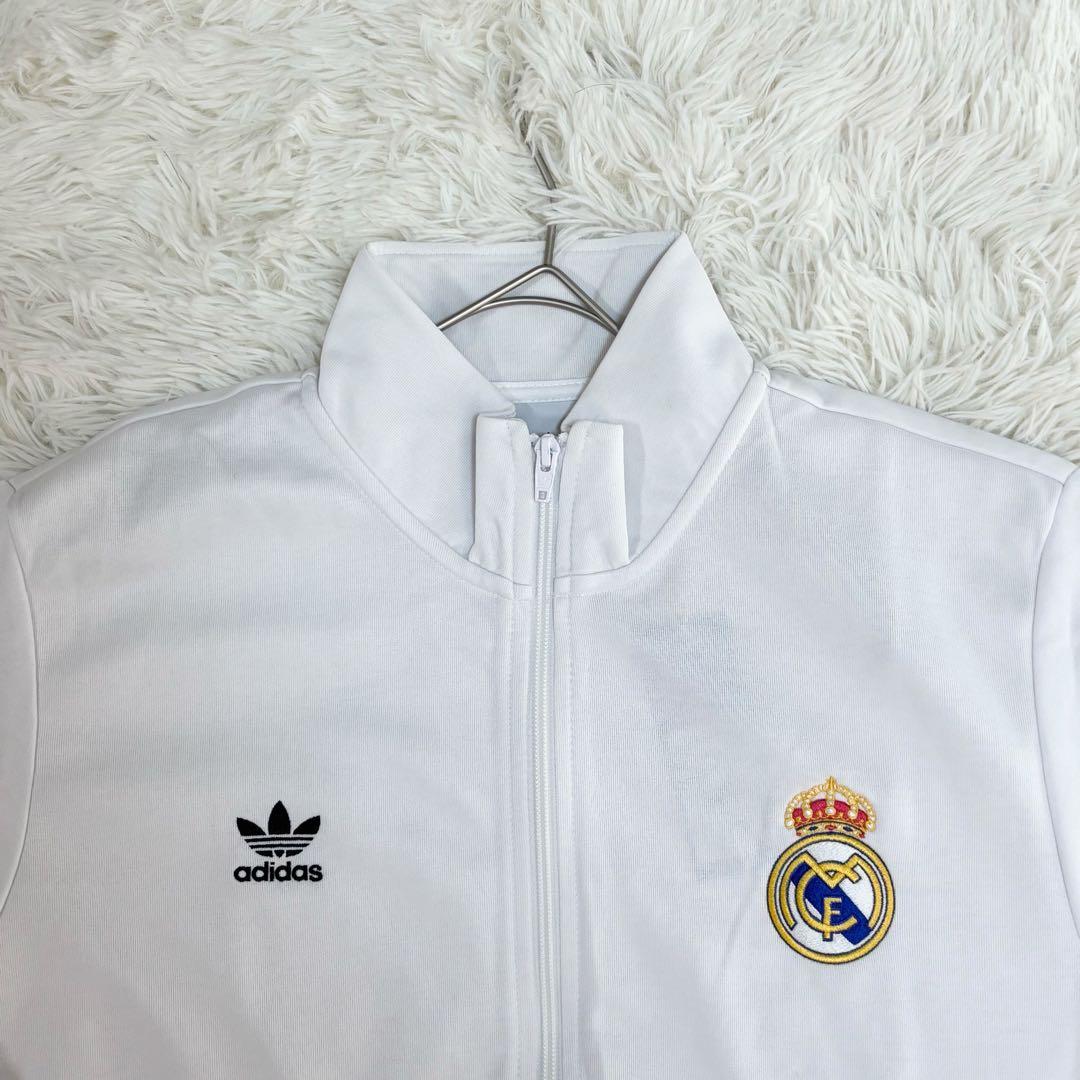 未使用級　adidas レアルマドリード　トレフォイル　トラックジャケット2XL