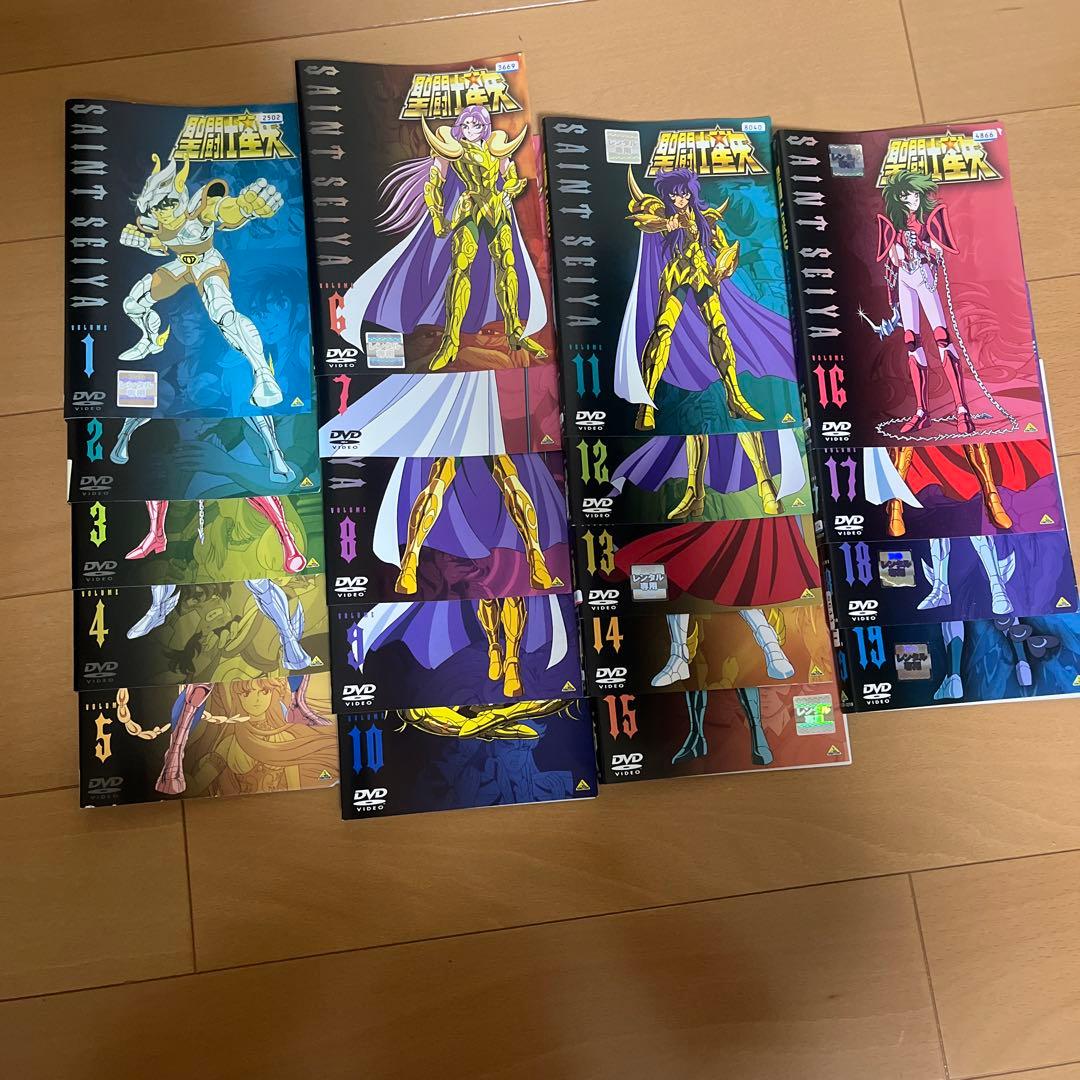 DVD 聖闘士星矢　全19巻　全巻セット レンタル落ち