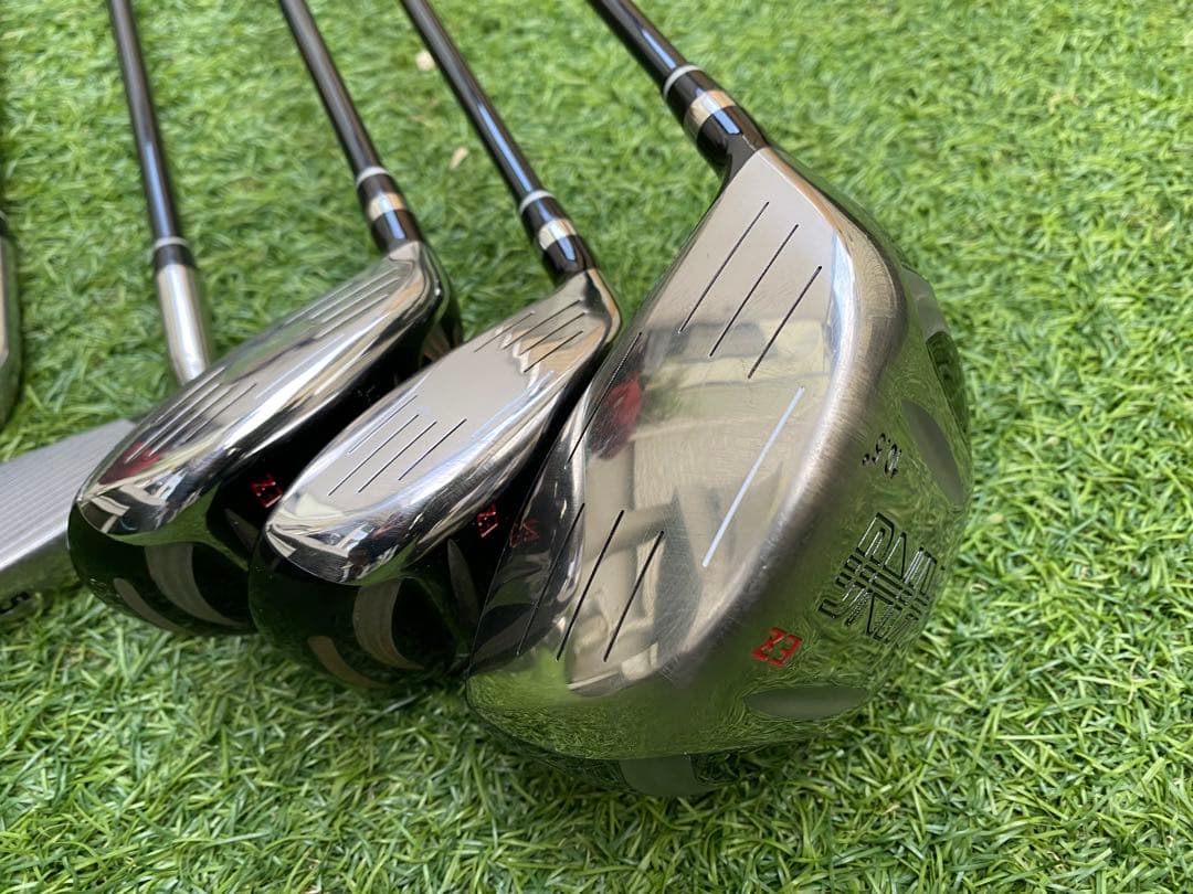 豪華12本フルset MEGA GOLF KING EZ キャディバッグ付