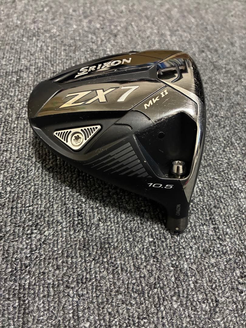 スリクソン　ZX7 MK2 10.5° ドライバー　ヘッドのみ