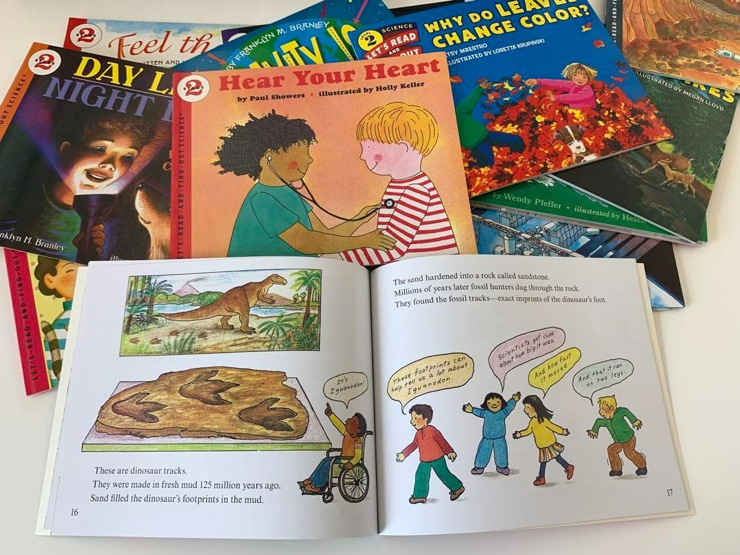 Let's Read and Find Out Science 絵本130冊