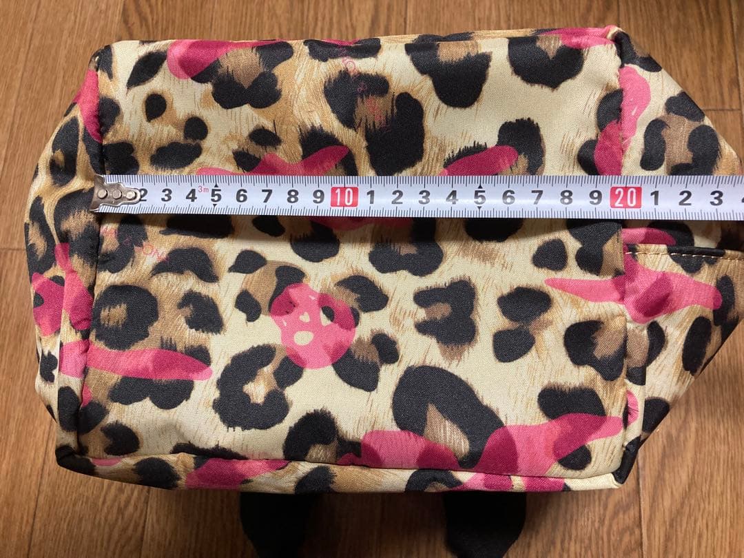 212← MARK＆LONA レオパード カートバッグ 未使用