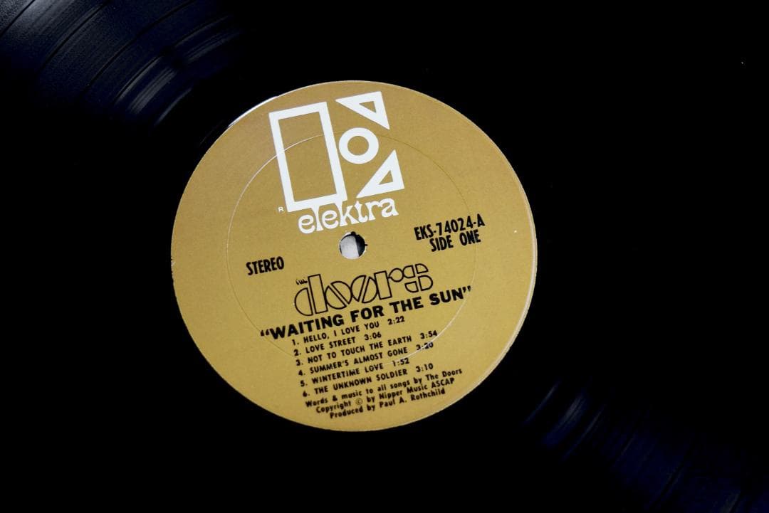 手書マト USオリジナル ドアーズ 初版プレス Doors