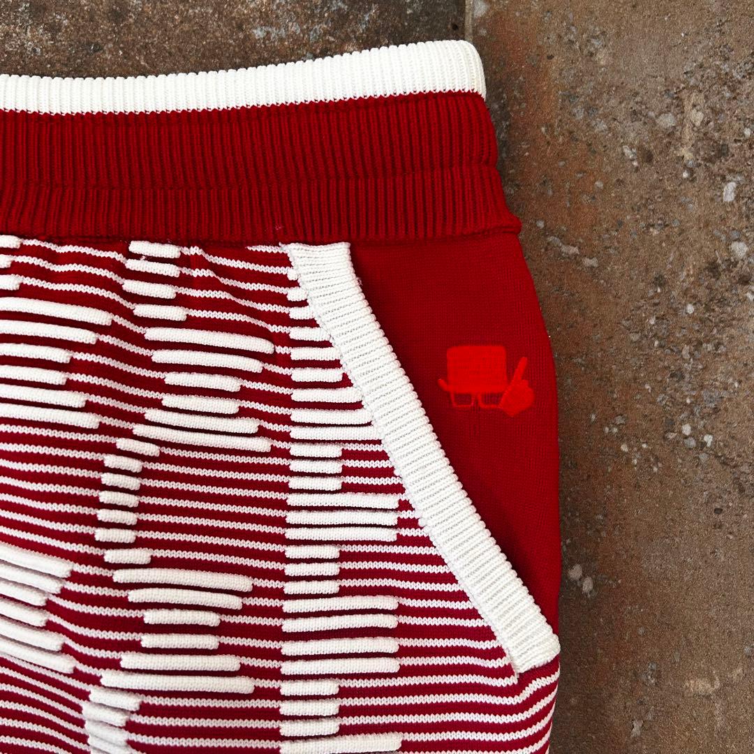 FICCE GOLF セットアップ　ジップセーター　スカート 上下セット　レッド