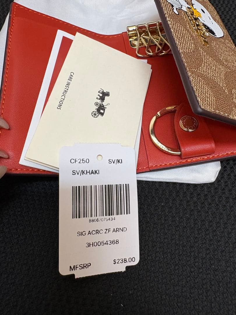 COACH スヌーピーコラボ　キーケース