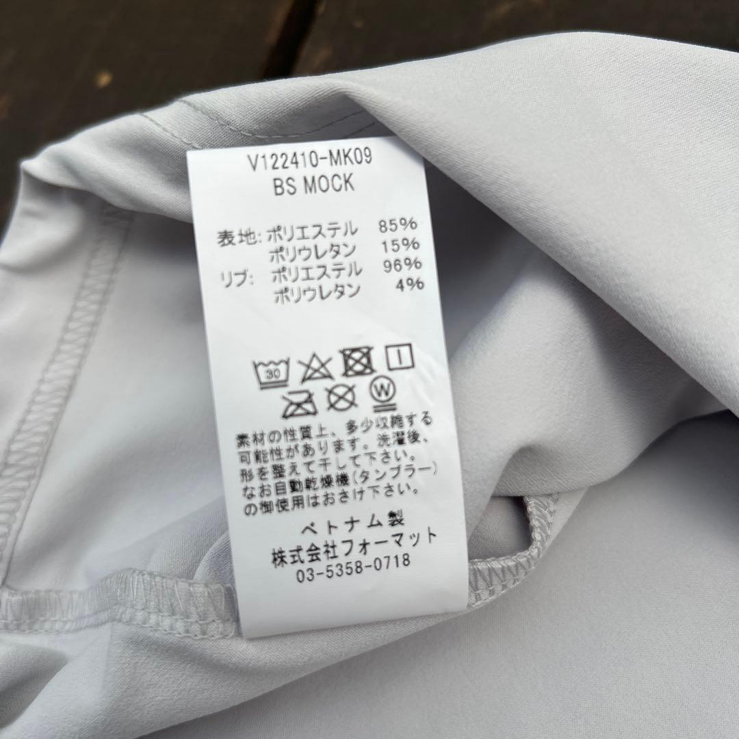 V TWELVE BS モック　ゴルフウェア　新品タグ付