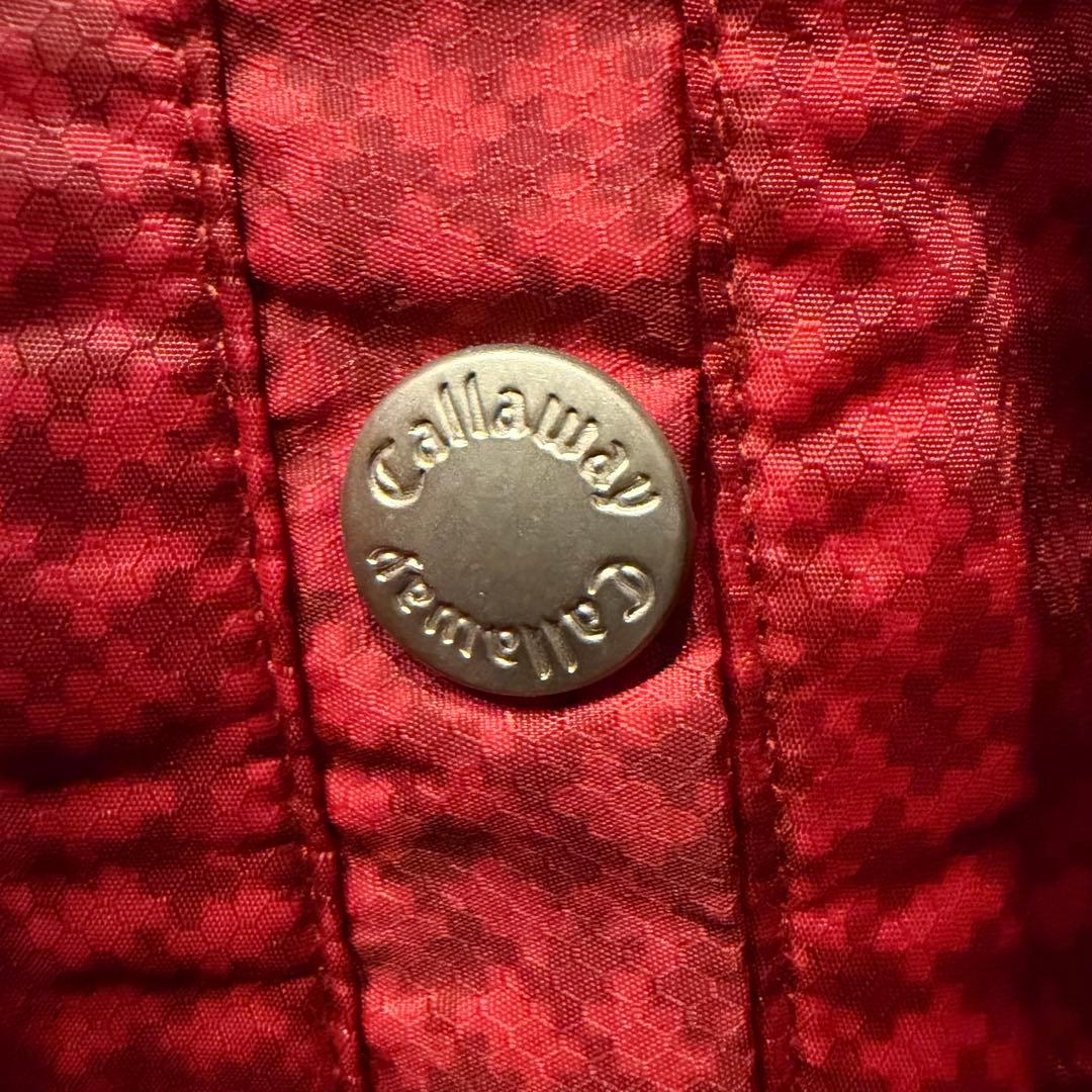 Callaway キャロウェイ 3way 赤　ジャケット XL メンズ　ゴルフ