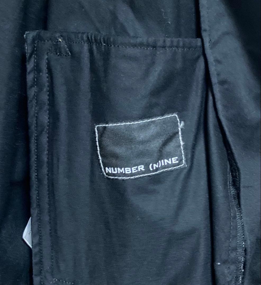 美品‼︎ ナンバーナイン ダブルジッパー トラックジャケット ブラック L