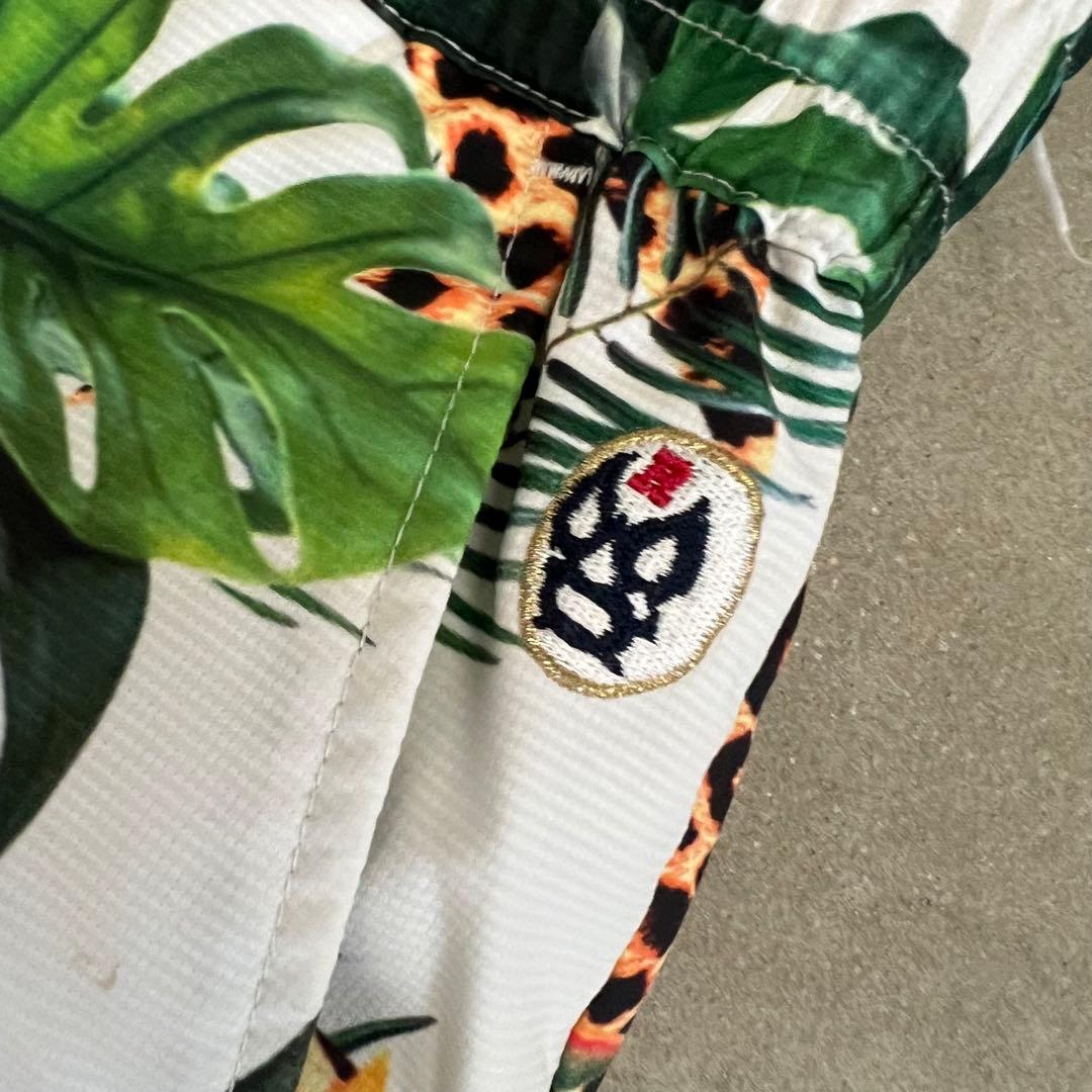 RUSSELUNO ラッセルノ　セットアップ　総柄　ポロシャツ　ハーフパンツ　7