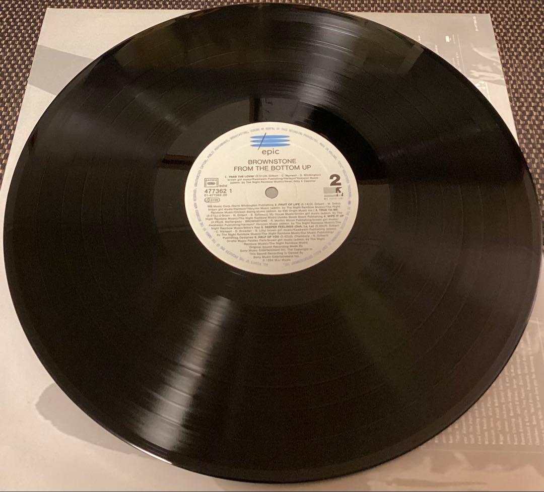 FROM THE BOTTOM UP BROWNSTONE EUオリジナル盤LP