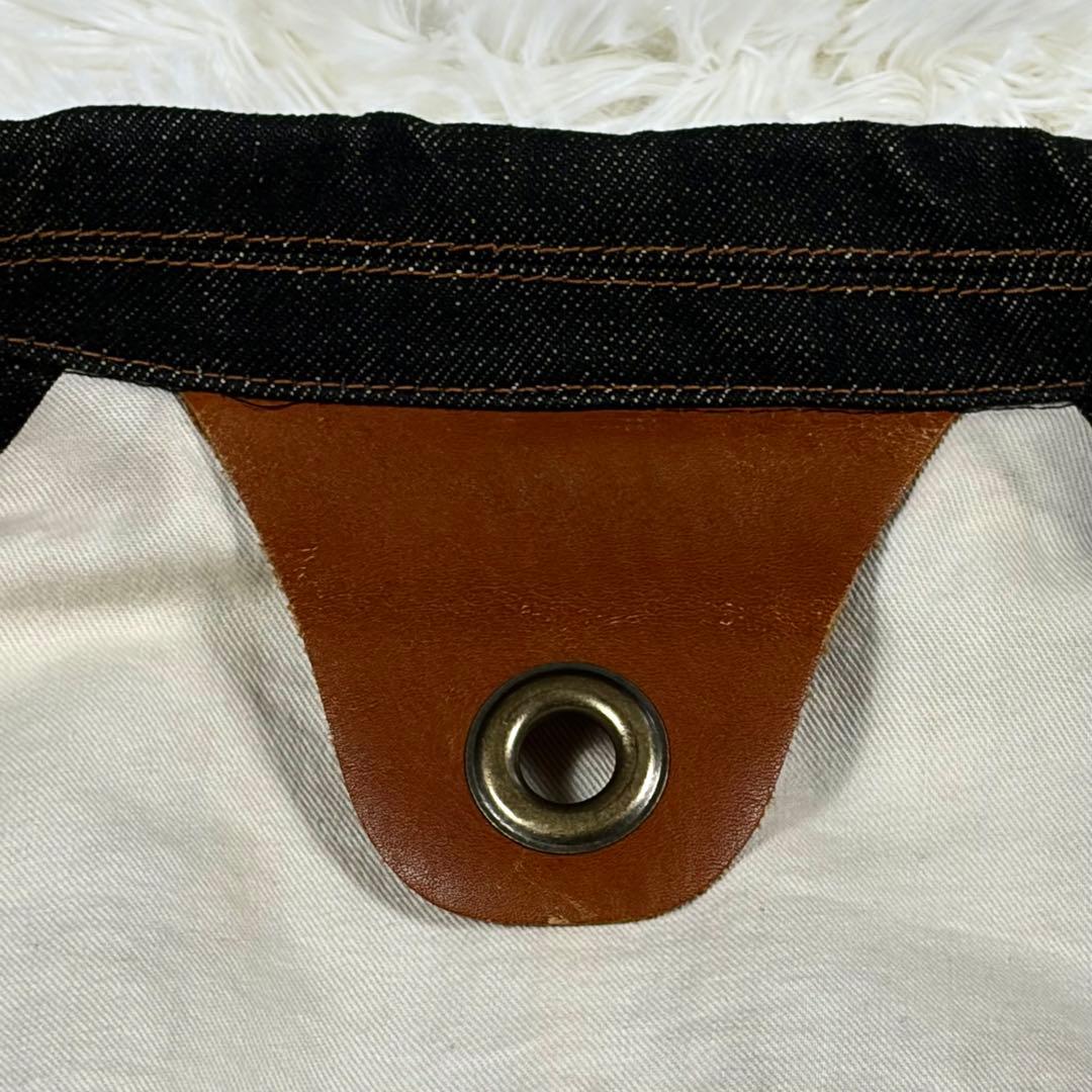 極美品 Scye 先染め ブラックデニム テーラードジャケット 36 日本製 黒