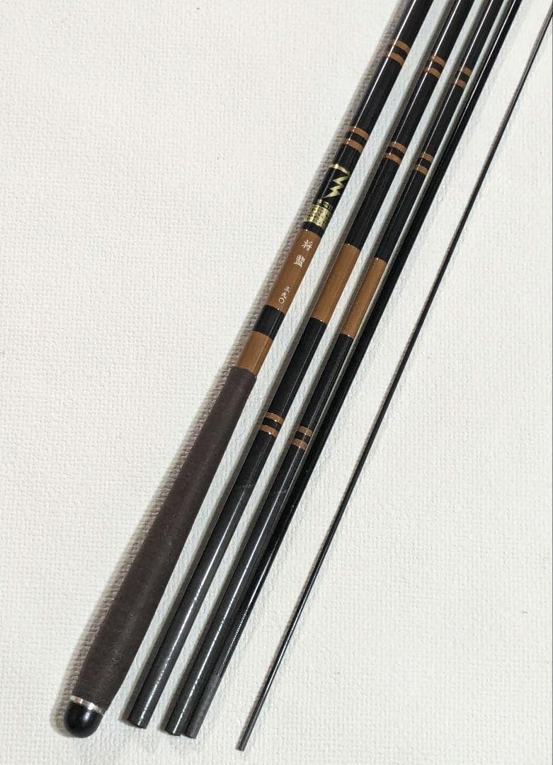 【美品】ヘラ竿 セイコー振出 5本 将監13尺 390