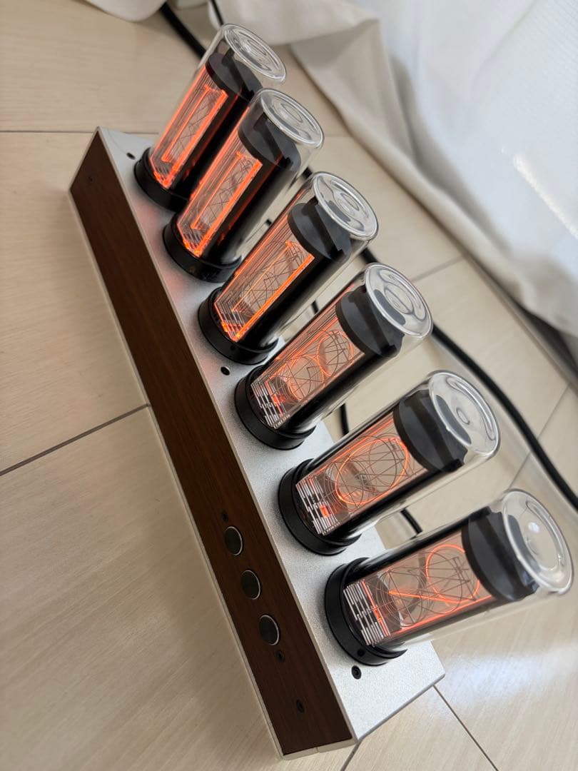 AZUREST Gixie Clock ギクシークロック ニキシー管風 置時計