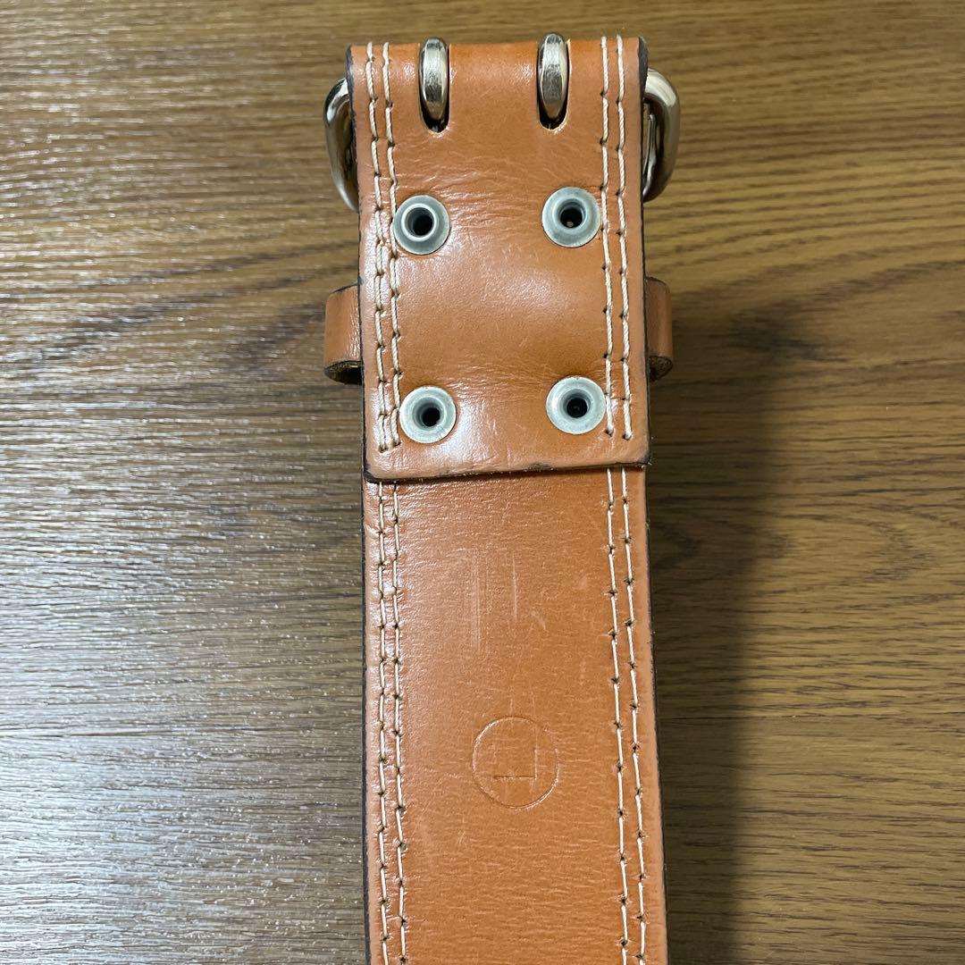 ゴールドジム プロレザーベルト Ｌサイズ