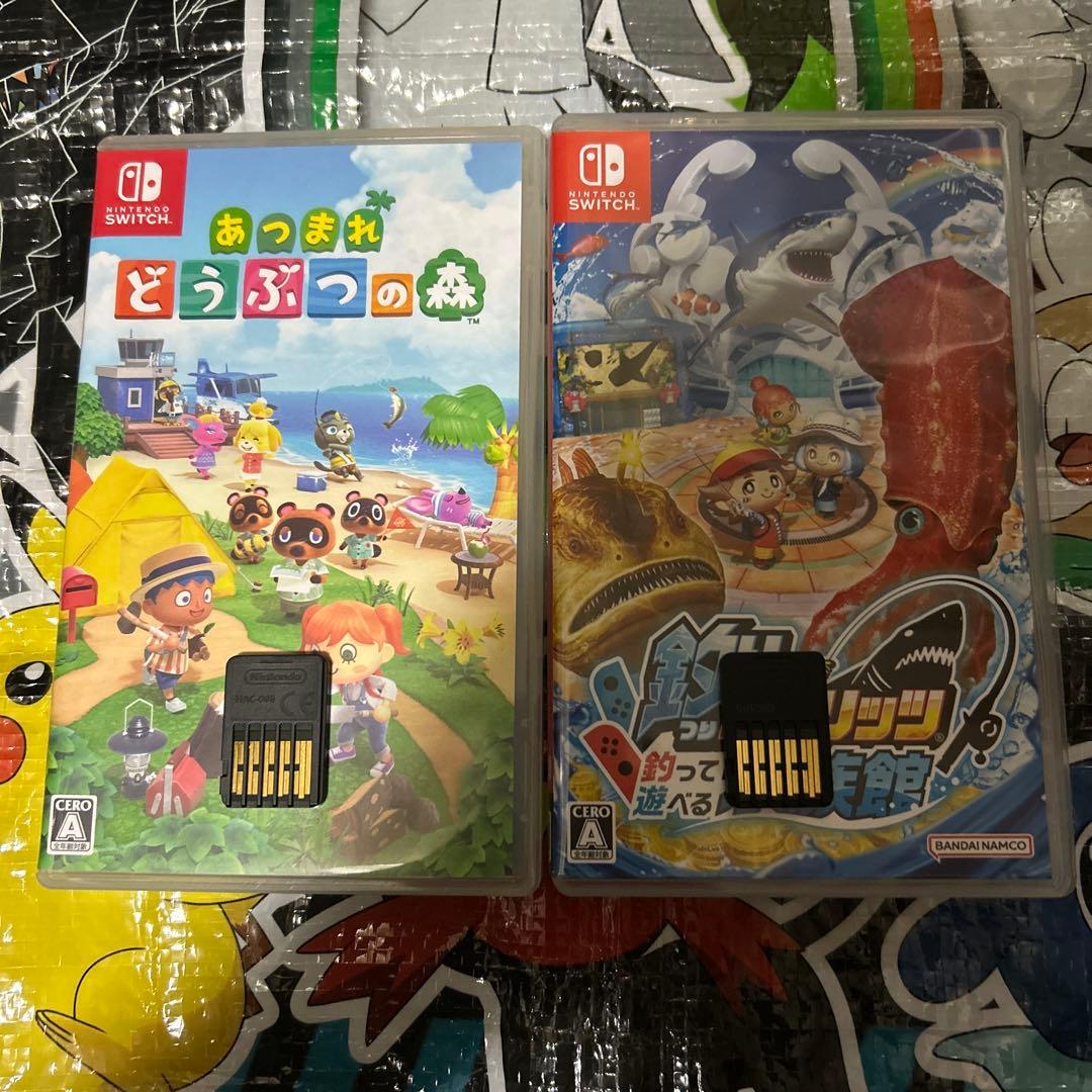 あつまれ どうぶつの森 & 釣りスピリッツ セット