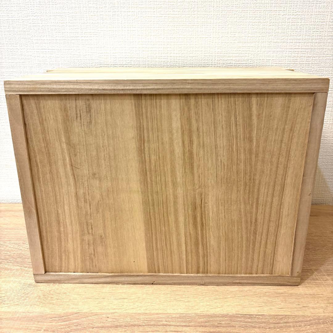 美品✨️ 日本製 桐 米びつ 10kg スライド式 米保管 キッチン 木製